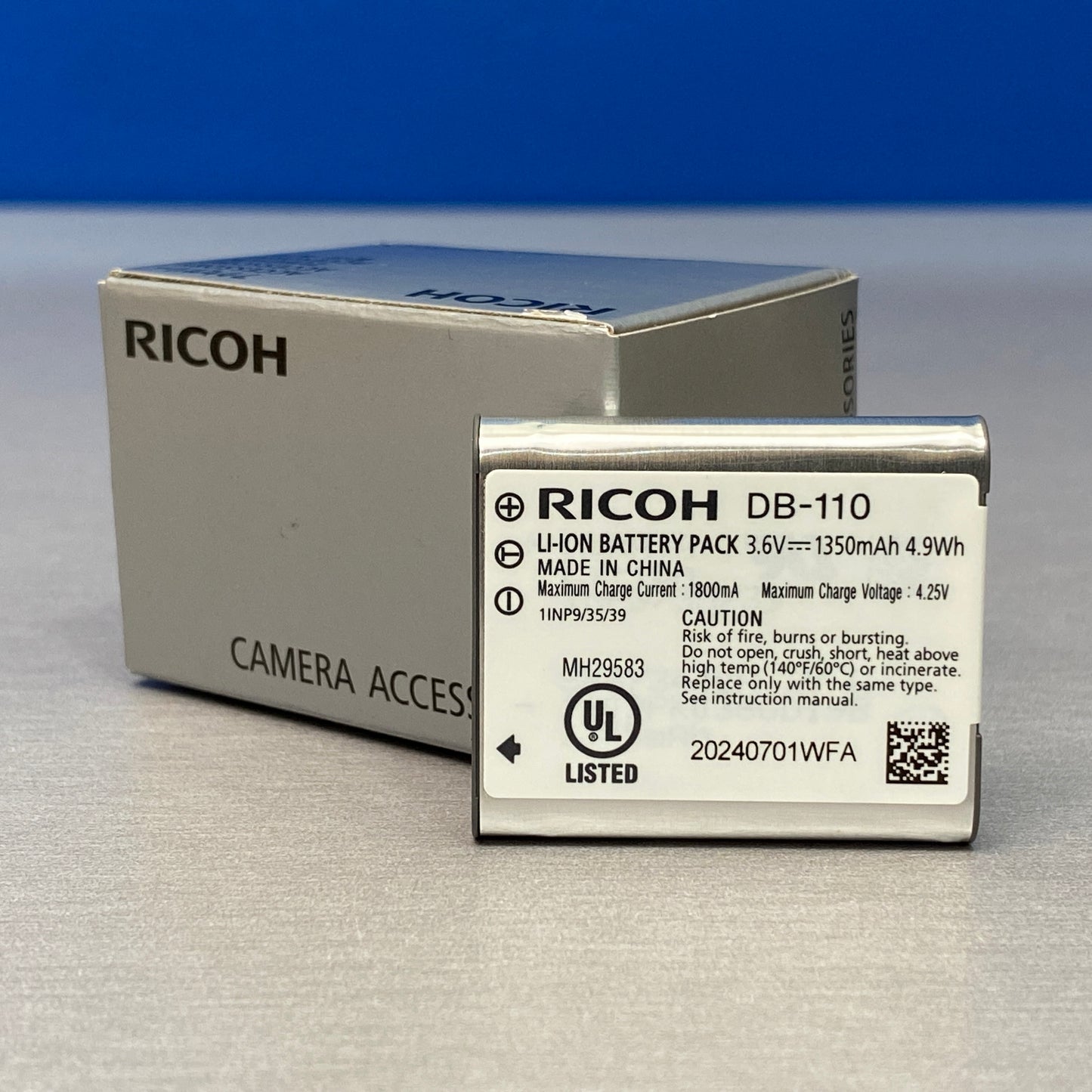 Bateria Ricoh DB-110 (GR III | GR IIIx | Theta X) - NOVA