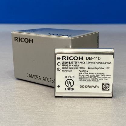 Bateria Ricoh DB-110 (GR III | GR IIIx | Theta X) - NOVA