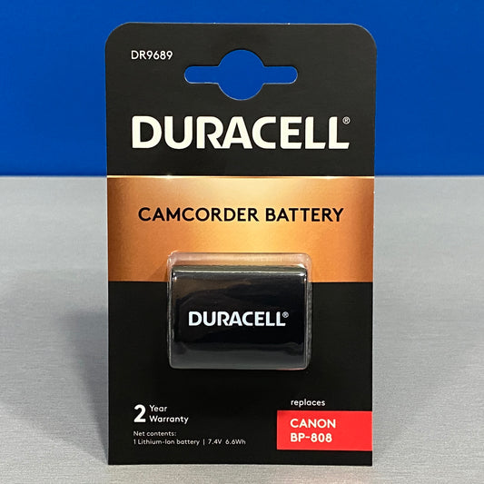 Bateria Duracell - Canon BP-808 (890mAh) - NOVA
