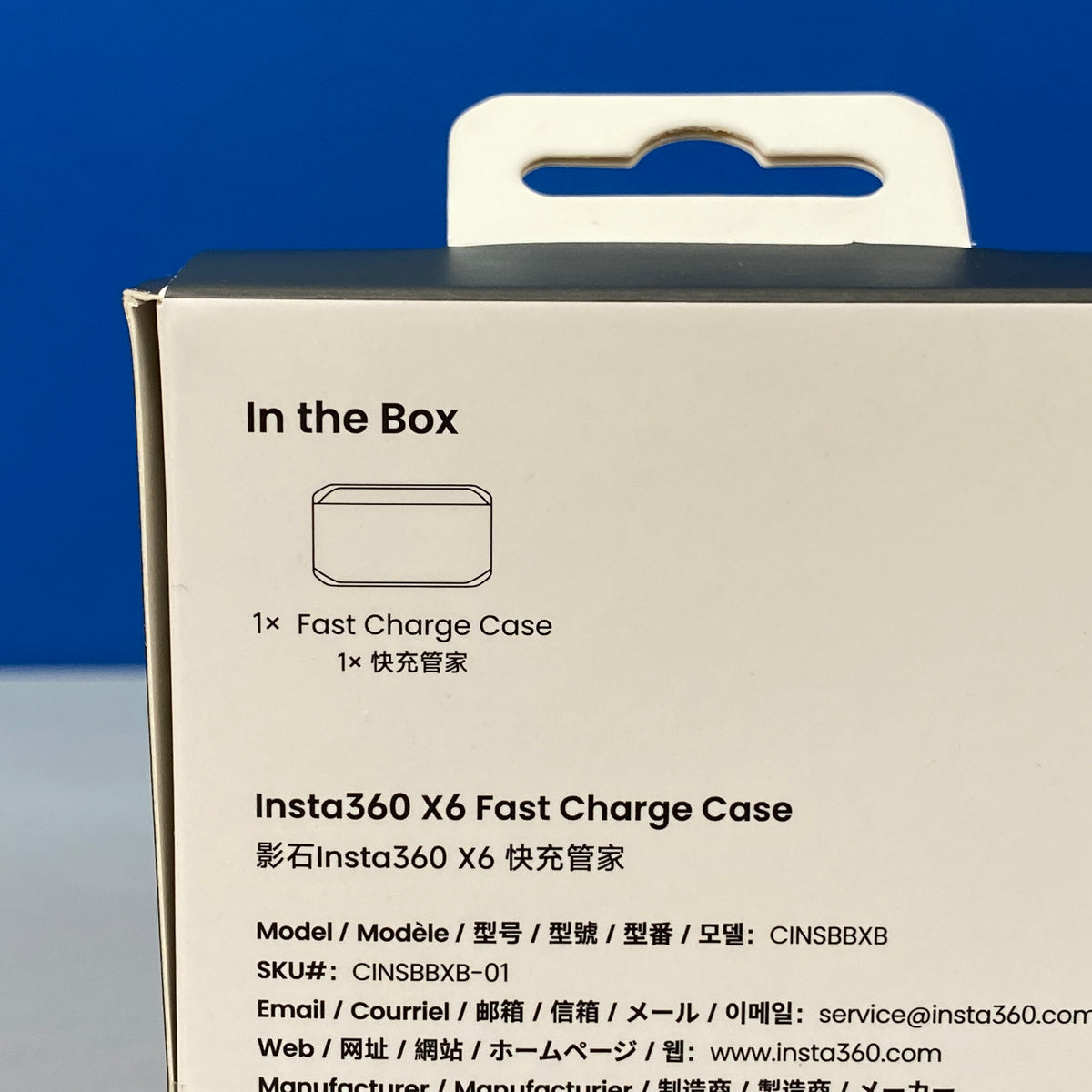 Insta360 X6 Fast Charge Case | NOVA