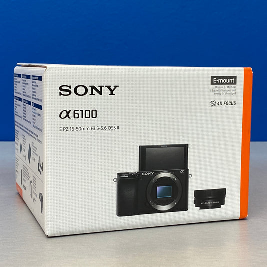 Sony Alpha A6100 (24.2MP) + E PZ 16-50mm f/3.5-5.6 OSS II | NOVA