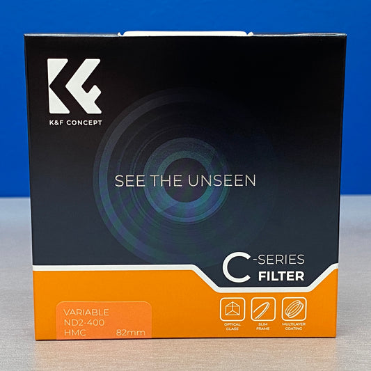 K&F Concept ND2-400 Slim 82mm (Filtro ND Variável) - NOVO