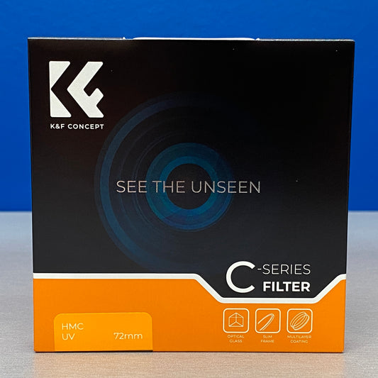 K&F Concept UV Slim 72mm (Filtro UV) - NOVO