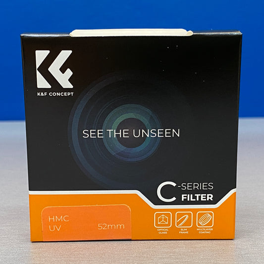 K&F Concept UV Slim 52mm (Filtro UV) - NOVO