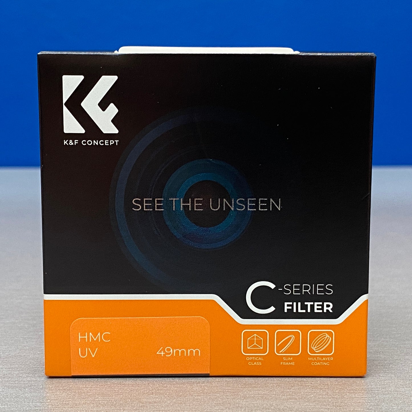 K&F Concept UV Slim 49mm (Filtro UV) - NOVO