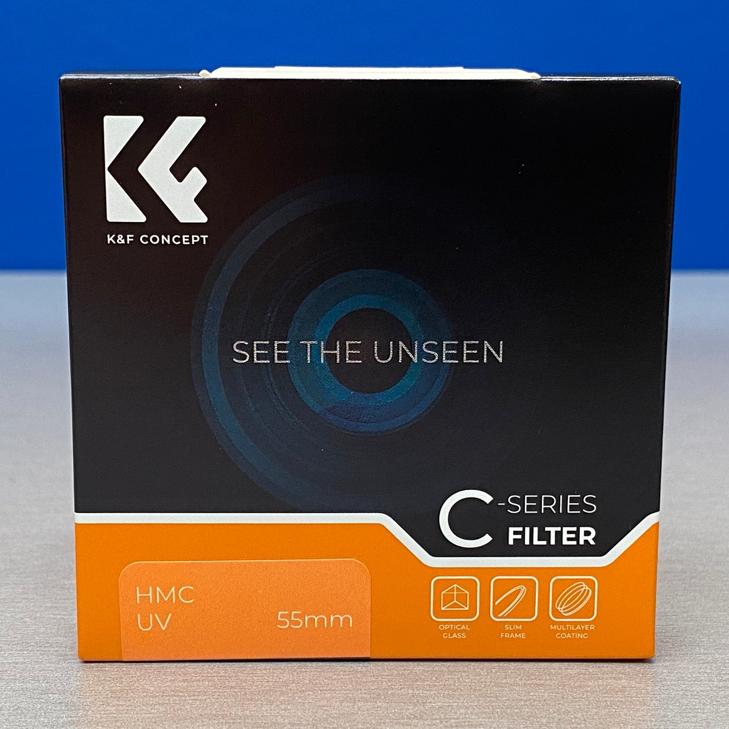 K&F Concept UV Slim 55mm (Filtro UV) - NOVO