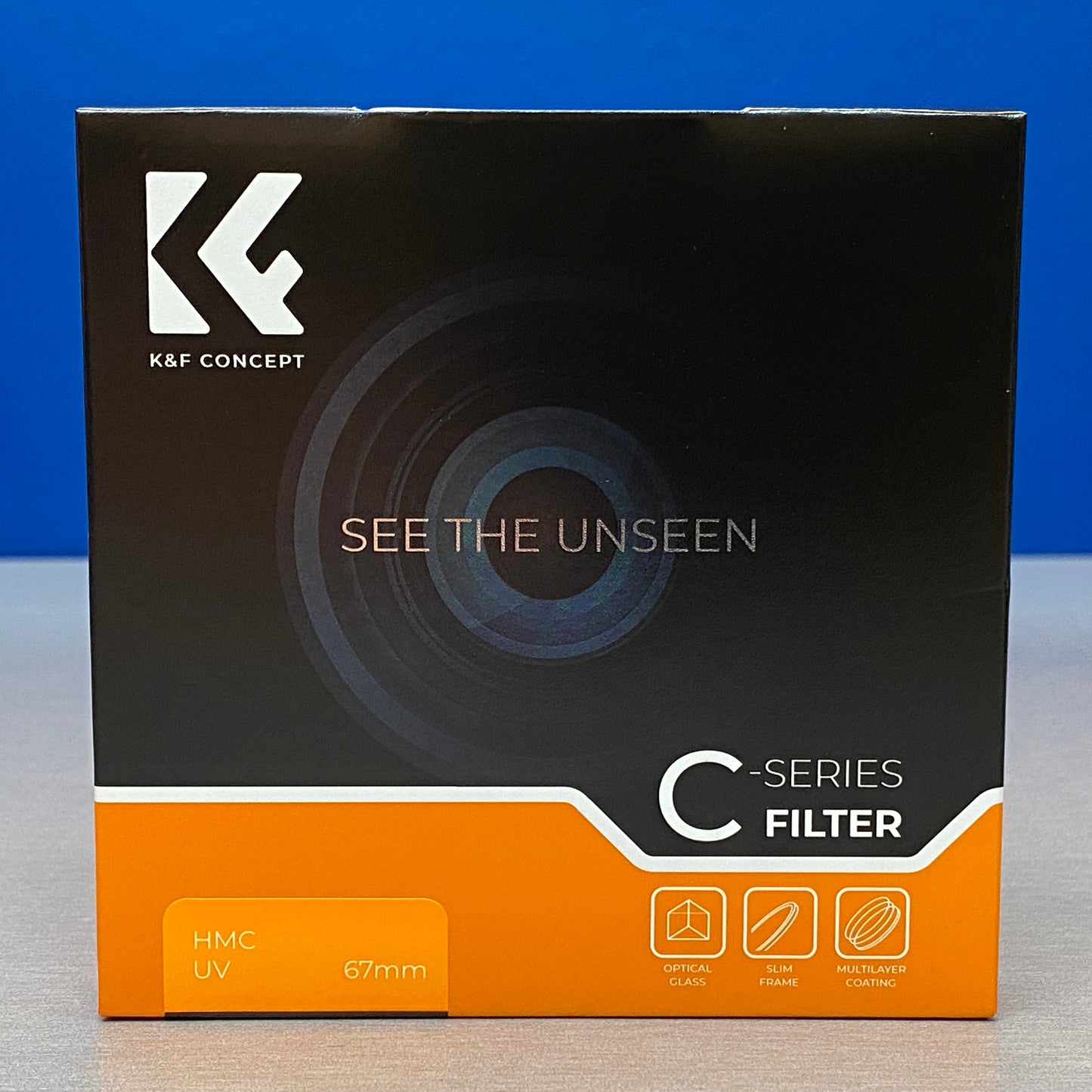 K&F Concept UV Slim 67mm (Filtro UV) - NOVO