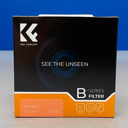 K&F Concept B-Series ND2-400 (Filtro ND Variável) - 37mm - NOVO