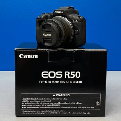 Canon EOS R50 (24.2MP) + RF-S 18-45mm f/4.5-6.3 IS STM | NOVA