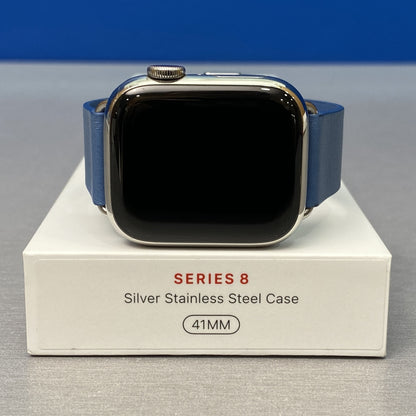 Apple Watch Series 8 41mm | Silver Stainless Steel | GPS + Cellular