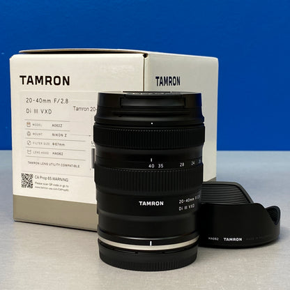 Tamron 20-40mm f/2.8 Di III VXD | Nikon Z | NOVA