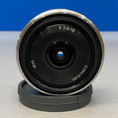 Sony E 16mm f/2.8