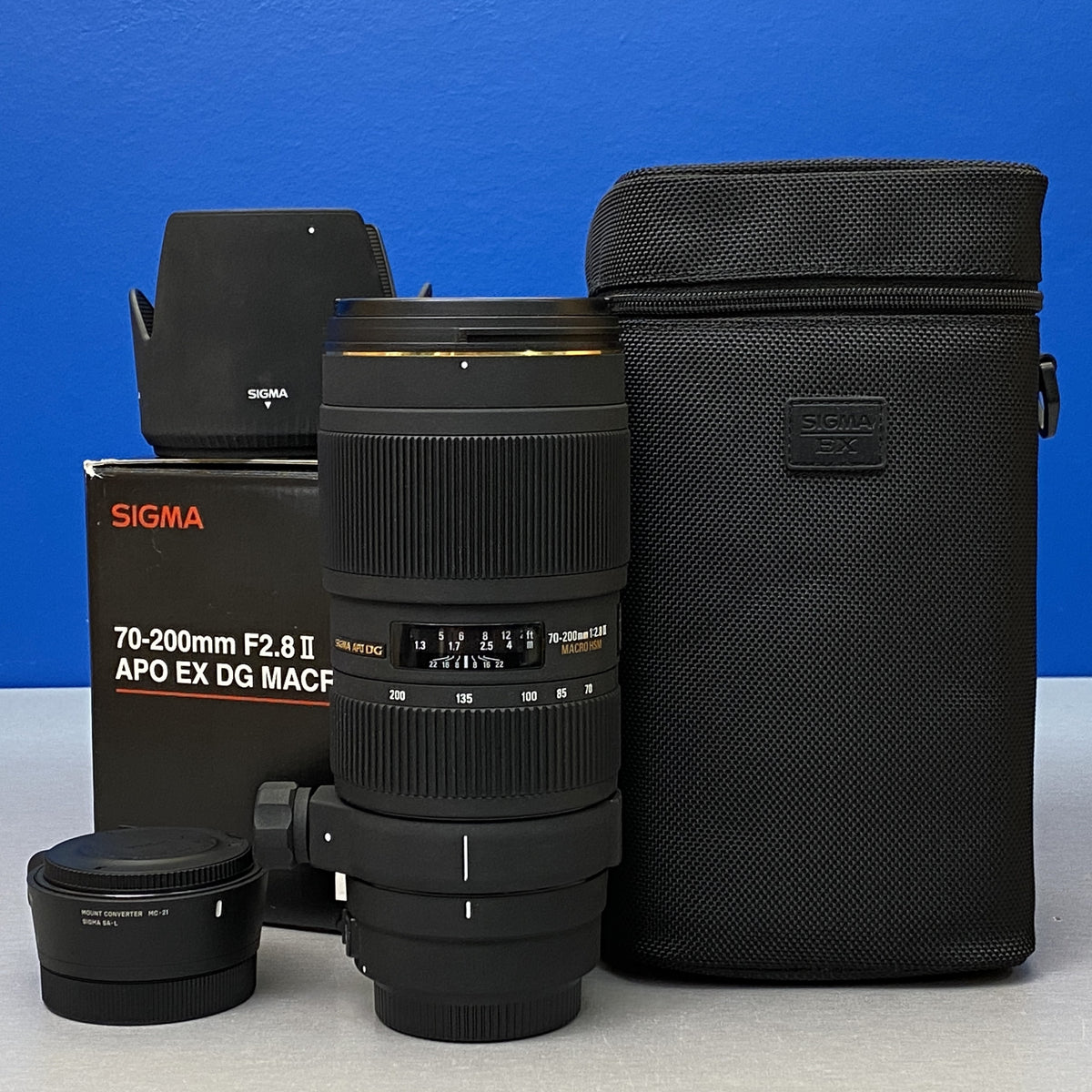 Sigma 70-200mm f/2.8 EX APO DG Macro HSM II + Adaptador MC-21 | L-Mount