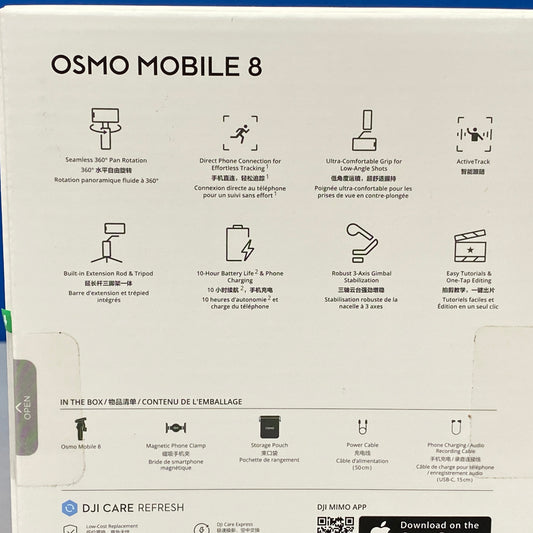 DJI Osmo Mobile 8 | Standard Combo | NOVO