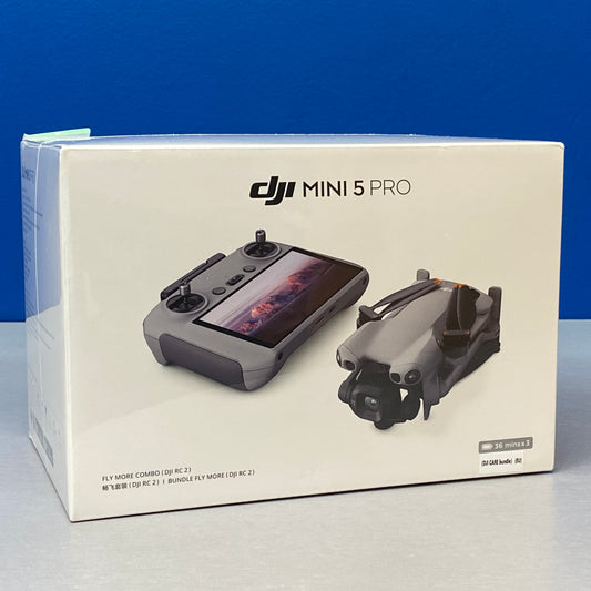 DJI Mini 5 Pro Fly More Combo | DJI RC 2 | DJI Care 1 Ano | NOVO