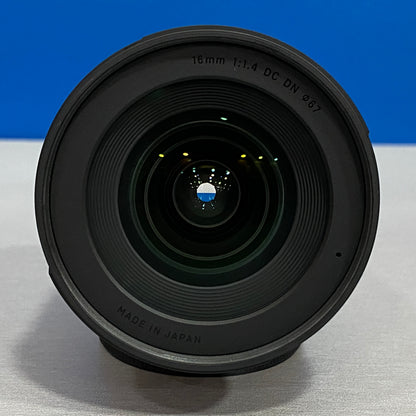 Sigma 16mm f/1.4 DC DN Contemporary | Fujifilm