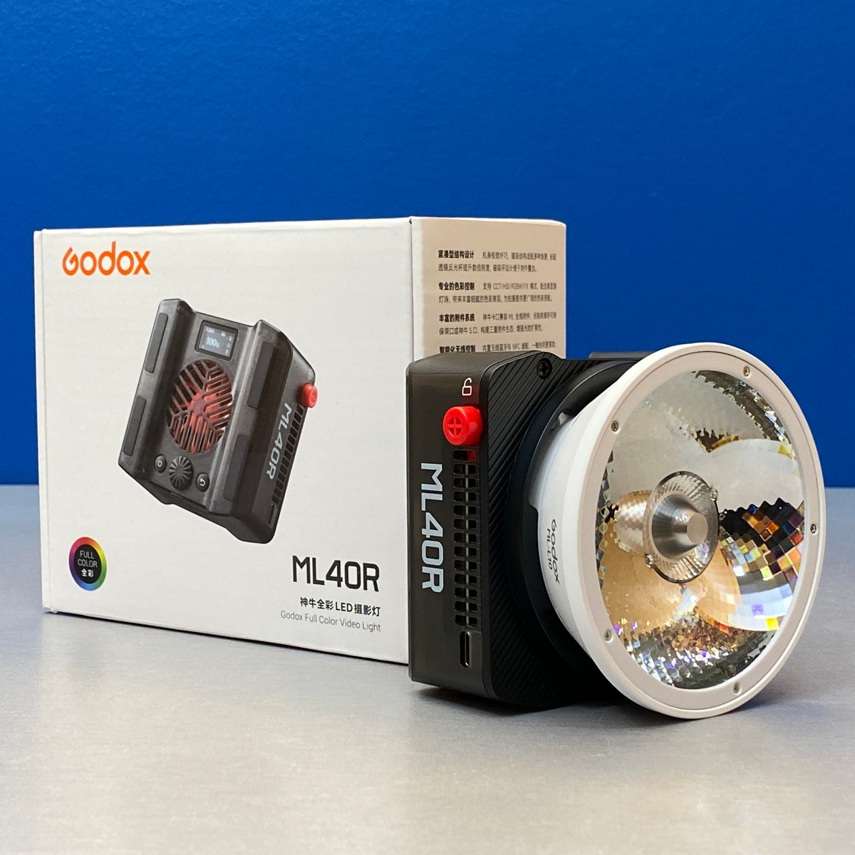 Godox ML40R | Full Color RGB Video Light | NOVO