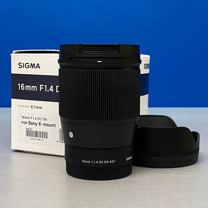 Sigma 16mm f/1.4 DC DN Contemporary | Sony E-Mount