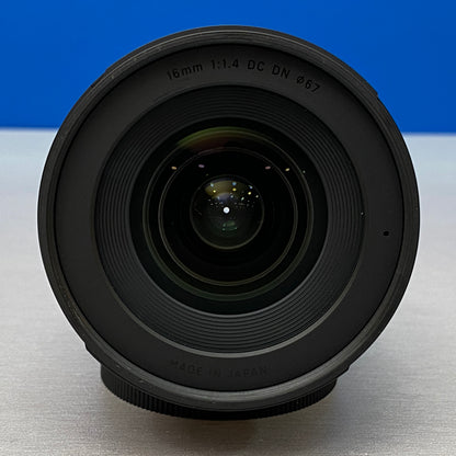 Sigma 16mm f/1.4 DC DN Contemporary | Sony E-Mount