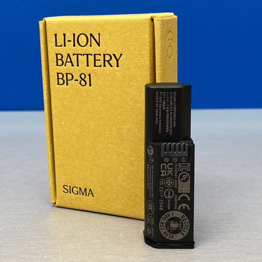 Sigma Li-ion Battery BP-81 | Sigma BF | NOVA