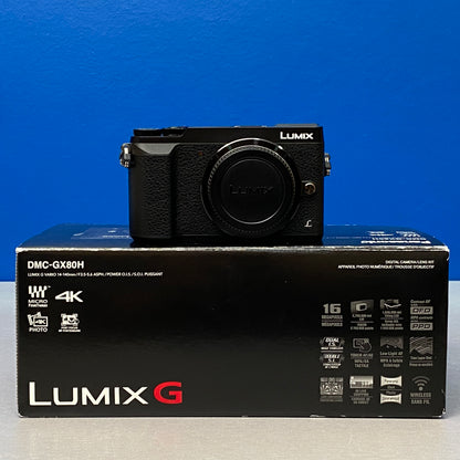 Panasonic Lumix DMC-GX80 (Corpo) - 16MP