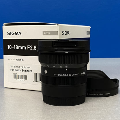 Sigma 10-18mm f/2.8 DC DN Contemporary | Sony E-Mount