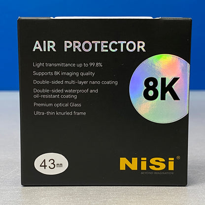 Filtro NiSi Air Protector | 8K | 43mm | NOVO