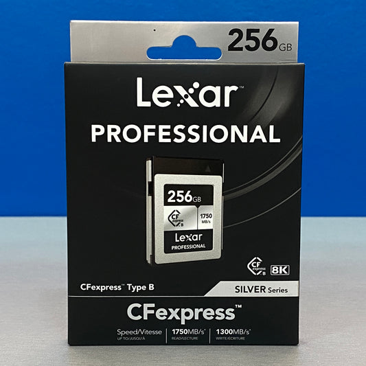 Lexar Professional CFexpress Type B SILVER 256GB (1750/1300MB/s) - NOVO