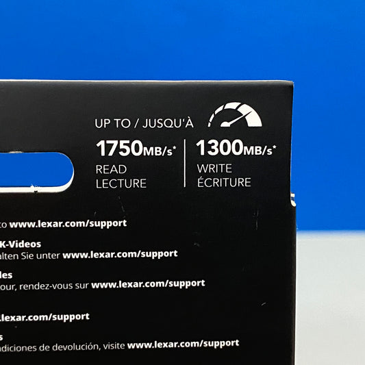 Lexar Professional CFexpress Type B SILVER 256GB (1750/1300MB/s) - NOVO