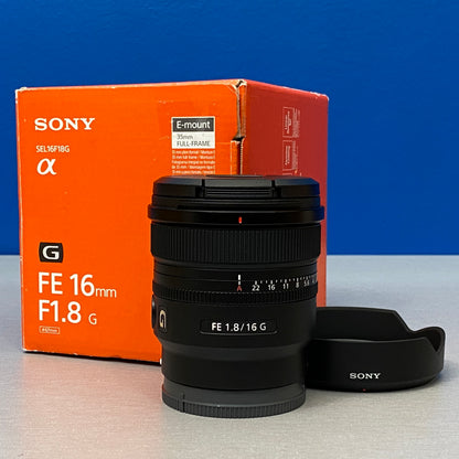Sony FE 16mm f/1.8 G