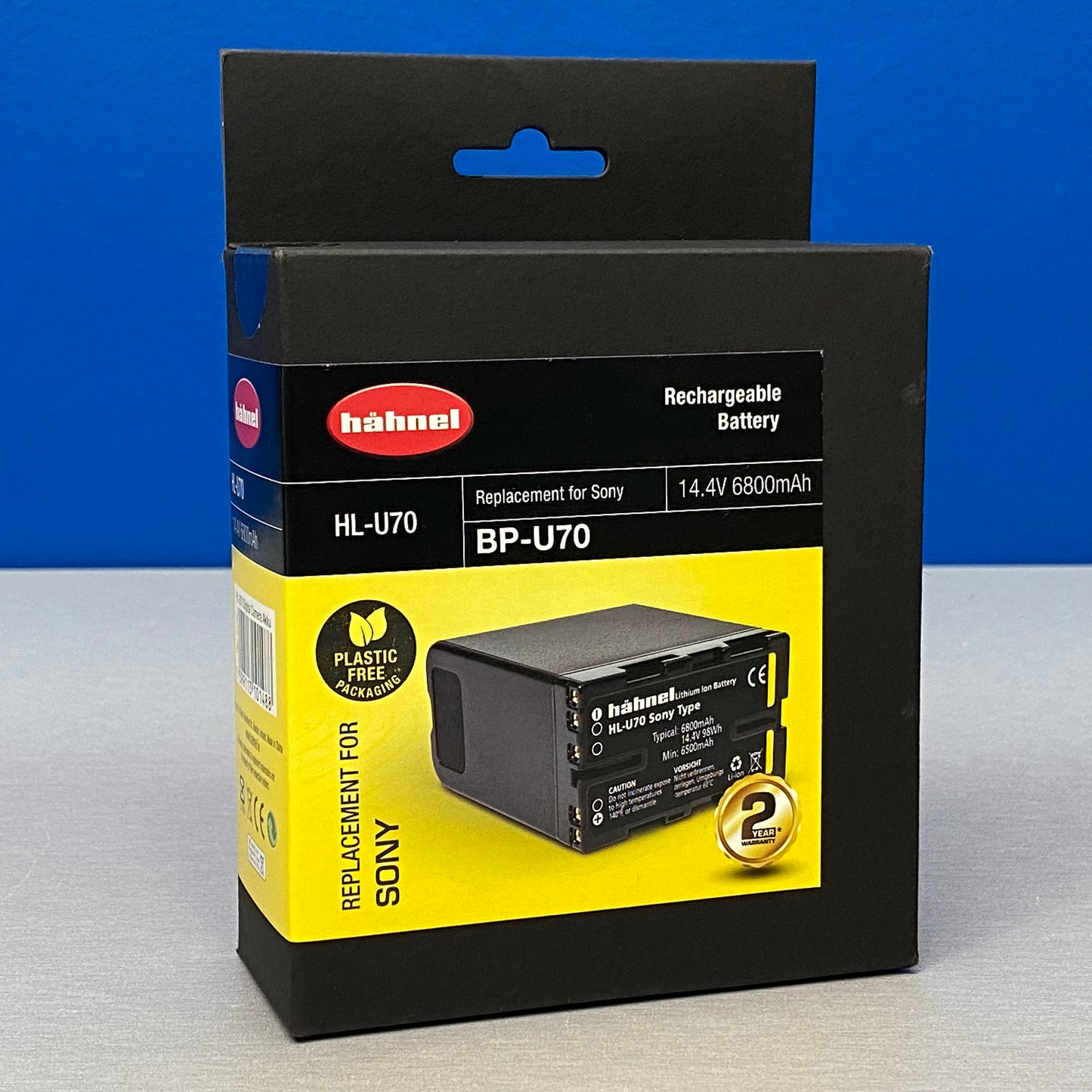 Hahnel HL-U70 | Sony BP-U70 | 6800mAh | NOVA