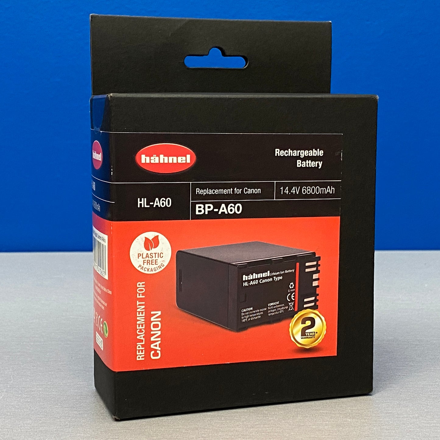 Hahnel HL-A60 | Canon BP-A60 | 6800mAh | NOVA
