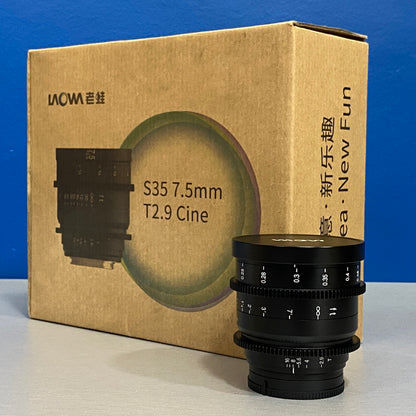 Laowa 7.5mm T2.9 Cine Zero-D S35