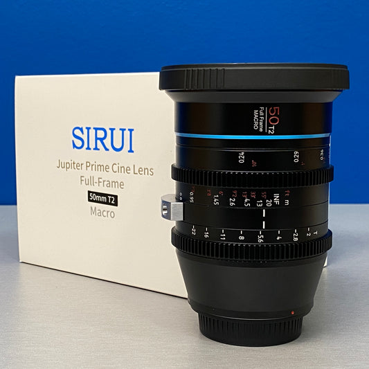 SIRUI Jupiter 50mm T2.0 Macro
