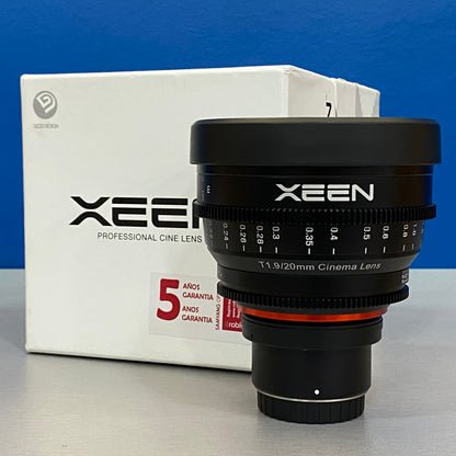 Samyang XEEN 20mm T1.9 Cinema Lens