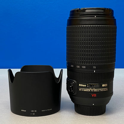Nikon AF-S 70-300mm f/4.5-5.6G ED VR