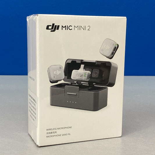 DJI Mic Mini 2 | 2 TX + 1 Mobile RX + Charging Case | NOVO