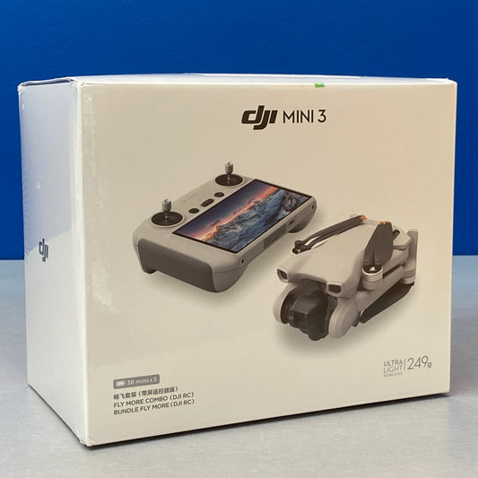 DJI Mini 3 Fly More Combo | DJI RC | + Extras | NOVO