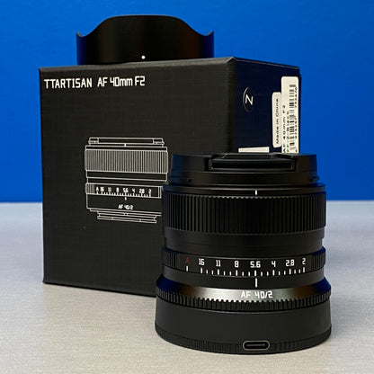 TTArtisan AF 40mm f/2 | NOVA
