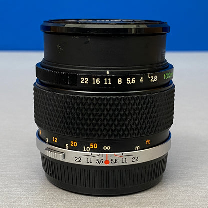 Olympus OM-System Zuiko MC Auto-T 100mm f/2.8