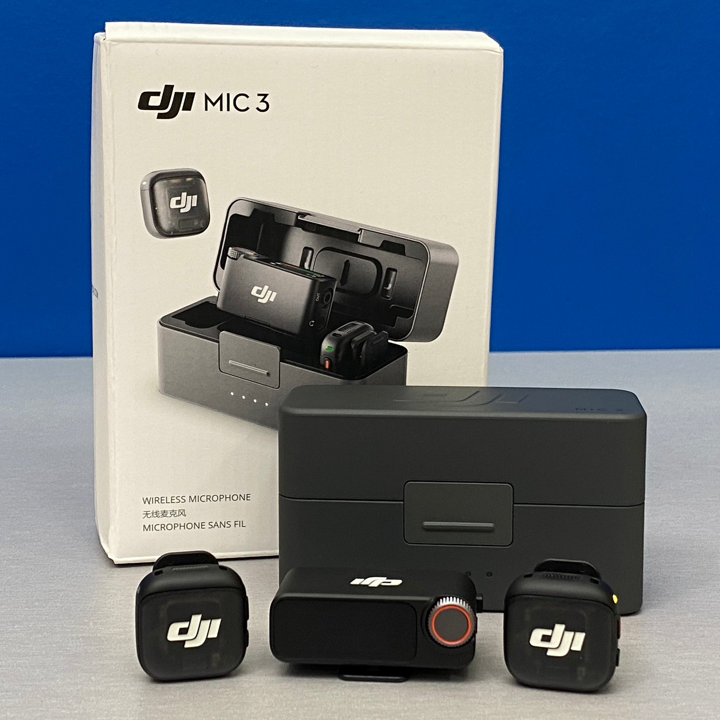 DJI Mic 3 | 2 TX + 1 RX + Charging Case
