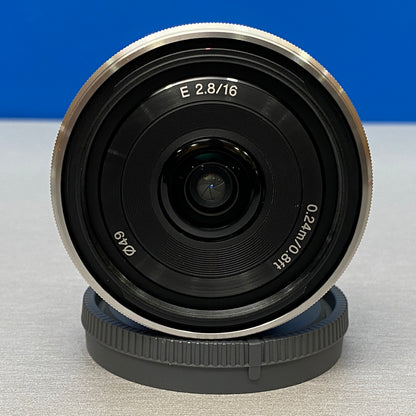 Sony E 16mm f/2.8
