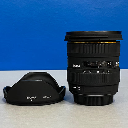 Sigma 10-20mm f/4-5.6 EX DC HSM