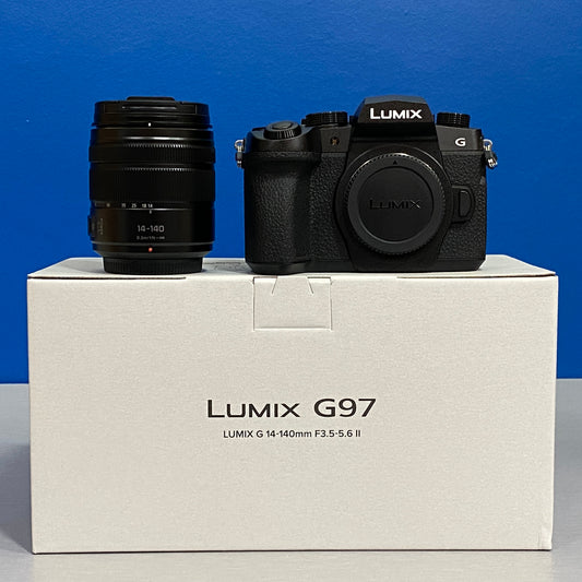 Panasonic Lumix G97 (20.3MP) + Lumix G Vario 14-140mm f/3.5-5.6 II ASPH Power O.I.S. - NOVA