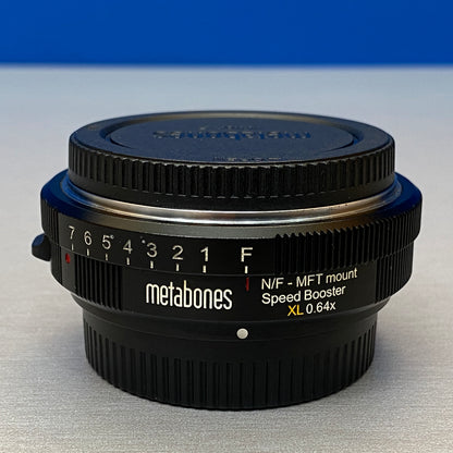 Metabones N/F - MFT Mount Speed Booster XL 0.64x | Nikon - Micro 4/3