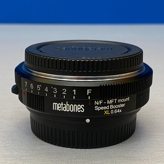 Metabones N/F - MFT Mount Speed Booster XL 0.64x | Nikon - Micro 4/3
