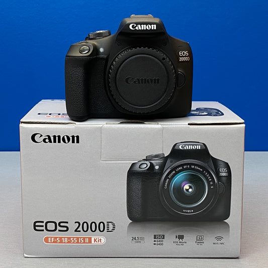 Canon EOS 2000D (Corpo) - 24.1MP
