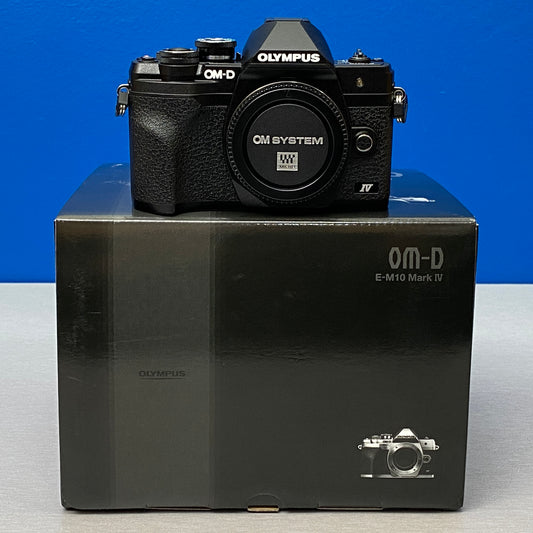 Olympus OM-D E-M10 Mark IV (Corpo) - 20.3MP | NOVA