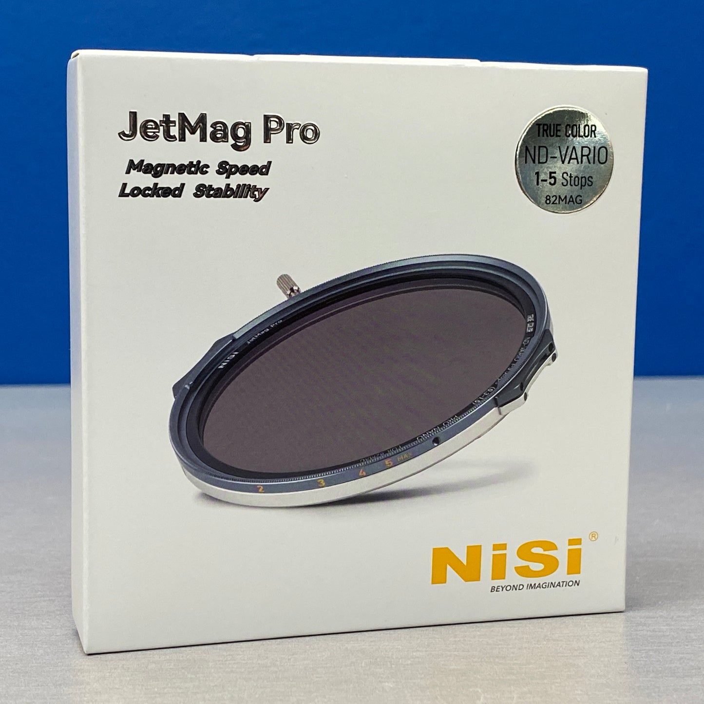 NiSi JetMag Pro True Color ND-Vario 1-5 Stops | 82MAG | 82mm | NOVO