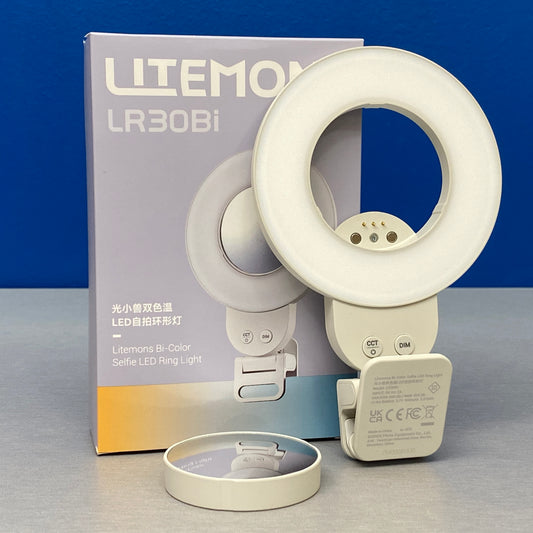 Godox Litemons LR30Bi Bi-Color Selfie LED Ring Light | NOVO